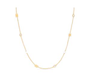 Buy Celine Brass Necklaces Women's Gold at Sasom – Authentic and Ready to Ship