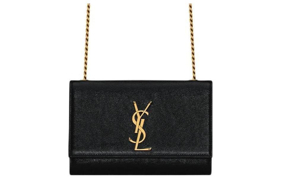 SAINT LAURENT PARIS|CROSSBAGS (469390 AAC88 1000) SASOM | bags Saint Laurent KATE Shiny Grained Cow Leather