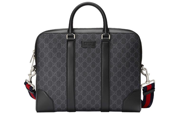 https://d2cva83hdk3bwc.cloudfront.net/474135-K5RLN-1095-gucci-canvas-with-leather-briefcase-shoulder-bag-crossbody-bag-handbag-men-s-black-1.jpg