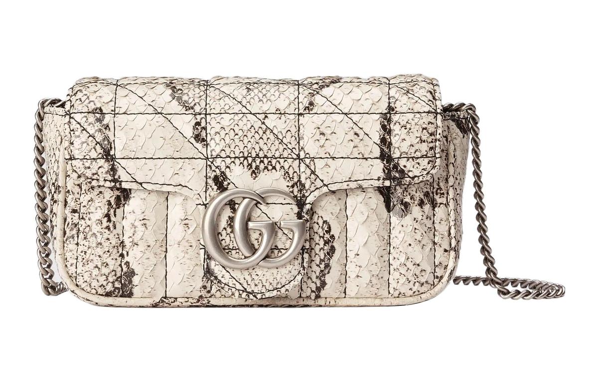 https://d2cva83hdk3bwc.cloudfront.net/476433-L4PRN-9535-gucci-gg-marmont-snake-skin-shoulder-bag-crossbody-bag-extra-mini-women-s-gray-white-1.jpg