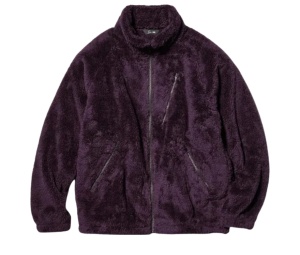 Buy Uniqlo x Needles Fleece Jacket Purple at Sasom – Authentic and Ready to Ship