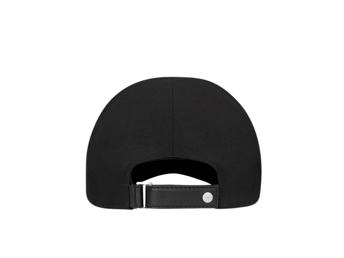 Dior Charm Cap Black Cotton Shop Authentic at SASOM