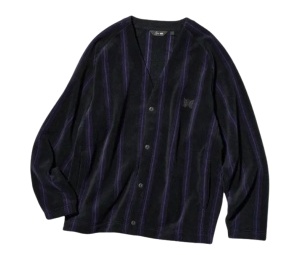 Buy Uniqlo x Needles Fleece Cardigan Print Black at Sasom – Authentic and Ready to Ship