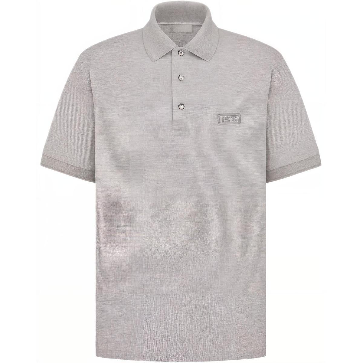 08ss Kris期 DIOR HOMME S/S POLO SHIRTS SASOM | apparel Dior Icon Polo Shirt Men's Gray Check the latest