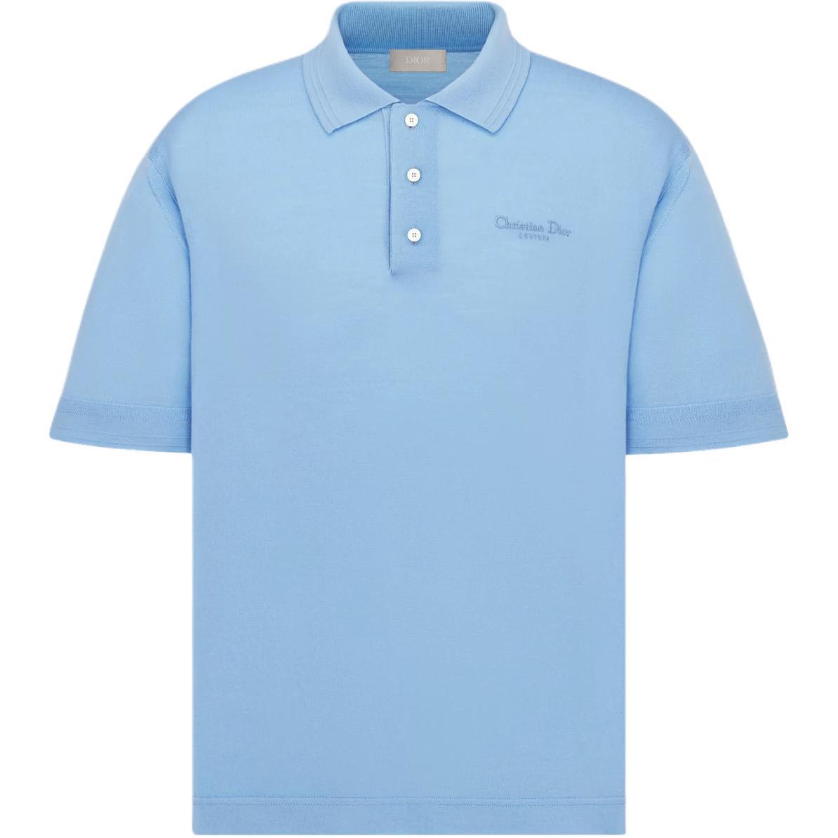 SASOM | apparel Dior SS24 Polo Shirt Men's Blue Check the latest