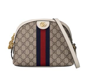 Buy Gucci Ophidia Canvas With Leather Dome Bag Shoulder Bag Crossbody Bag Small Size Women's Ebony White at Sasom – Authentic and Ready to Ship