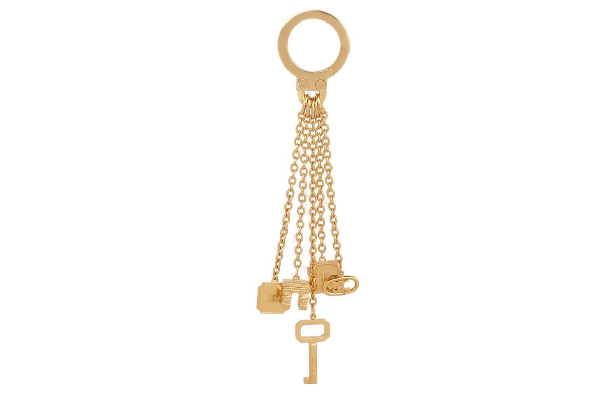 https://d2cva83hdk3bwc.cloudfront.net/49G856BRA-35OR-celine-triomphe-brass-charm-bag-accessory-women-s-gold-1.jpg
