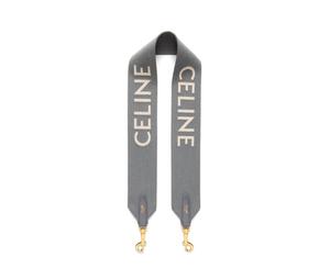 Buy Celine Jacquard Wool Shoulder Strap Bag Strap Women's Gray/White at Sasom – Authentic and Ready to Ship
