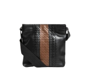Buy Bottega Veneta Crossbody Bags Black Brown at Sasom – Authentic and Ready to Ship