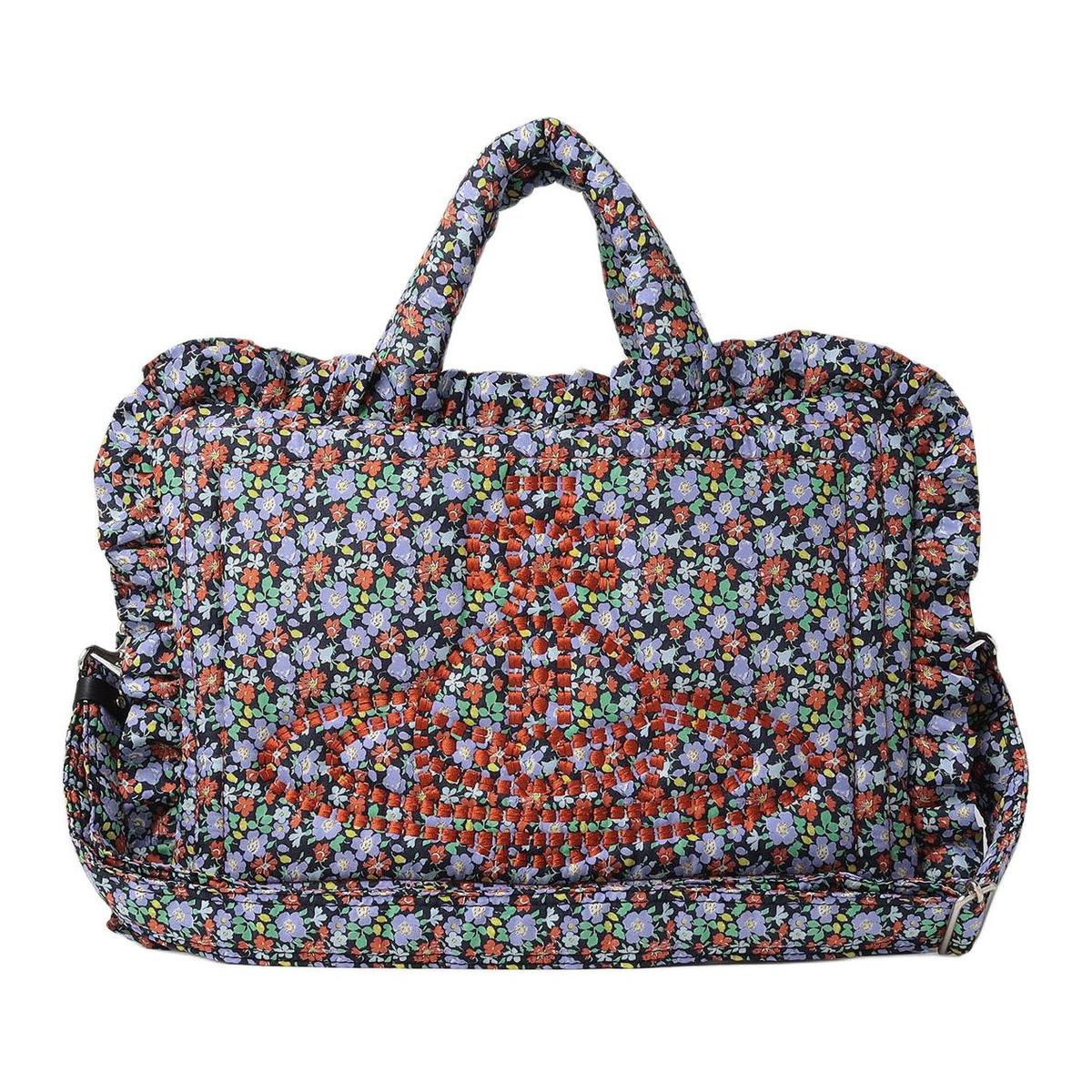 SASOM | bags Vivienne Westwood Cotton With Cow Leather Boston Bag 