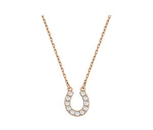 Buy Swarovski Towards Faux Crystal Stone Necklaces Women's White, Rose Gold Tone Plated at Sasom – Authentic and Ready to Ship