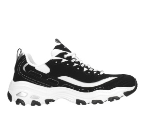 Buy Skechers D'LITES Daddy White Black at Sasom – Authentic and Ready to Ship