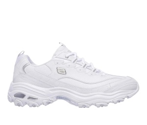 Buy Skechers D'Lites 1.0 White at Sasom – Authentic and Ready to Ship