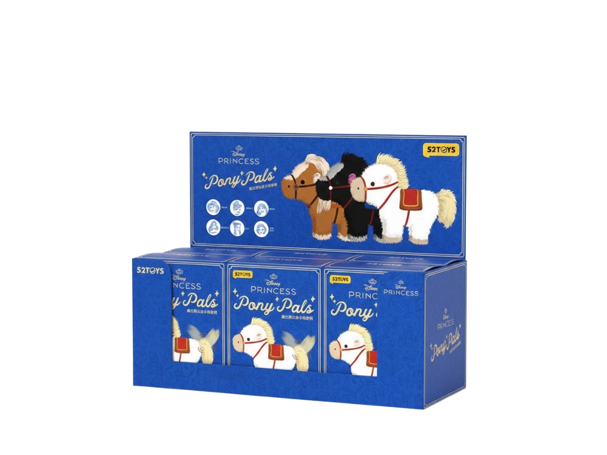 Buy 52toy Disney Princess Pony Pals Series Plush Keychain Series Blind Box Whole Set at Sasom – Authentic and Ready to Ship
