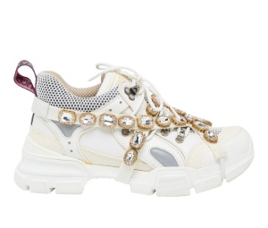 Buy Gucci Flashtrek Sega Ivory Removable Crystal (Women's) at Sasom – Authentic and Ready to Ship