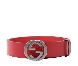 Buy Gucci Individual Trendy Smooth Buckle Black Oil Edge Leather Belts Men's Width 3.5cm at Sasom – Authentic and Ready to Ship