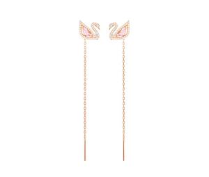 Buy Swarovski Gold Plated Earrings Women's Rouge Pink at Sasom – Authentic and Ready to Ship