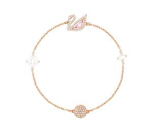 Buy Swarovski Women's Dazzling Swan Bracelet Gold at Sasom – Authentic and Ready to Ship