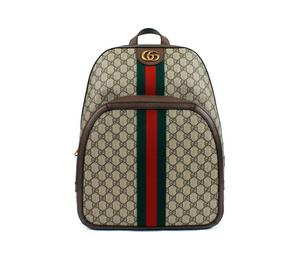 Buy Gucci Ophidia Canvas With Leather Backpack Medium Size Unisex Ebony/Brown at Sasom – Authentic and Ready to Ship