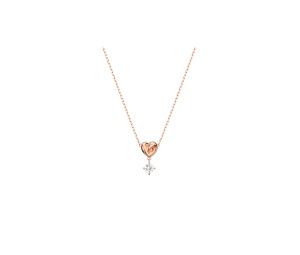 Buy Swarovski Lifelong Heart Pendant Necklace White Rose Gold at Sasom – Authentic and Ready to Ship