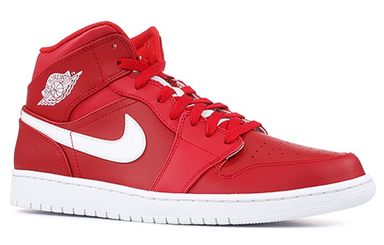 OFF-WHITE OFF-WHITE 1 Retro Mid - Gym Red/White - view 2