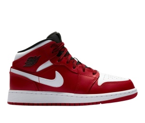 Buy Jordan 1 Mid Chicago Red White Black (GS) at Sasom – Authentic and Ready to Ship
