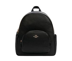 Buy Coach Court Leather Backpack Large Size Women's Black at Sasom – Authentic and Ready to Ship
