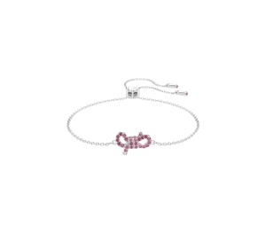Buy Swarovski Lifelong Bow Bracelet Pink at Sasom – Authentic and Ready to Ship