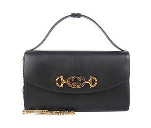 Buy Gucci Zumi Cow Leather One Shoulder Handbags Small Size Women's Black at Sasom – Authentic and Ready to Ship