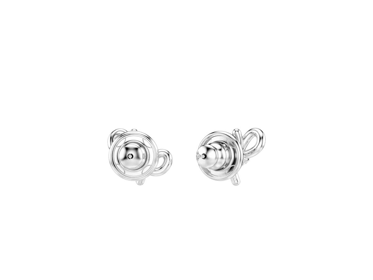 Swarovski Swarovski Lifelong Single Stud Earrings White - view 4