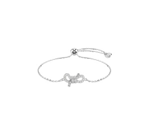 Buy Swarovski Lifelong Bow Bracelet White at Sasom – Authentic and Ready to Ship