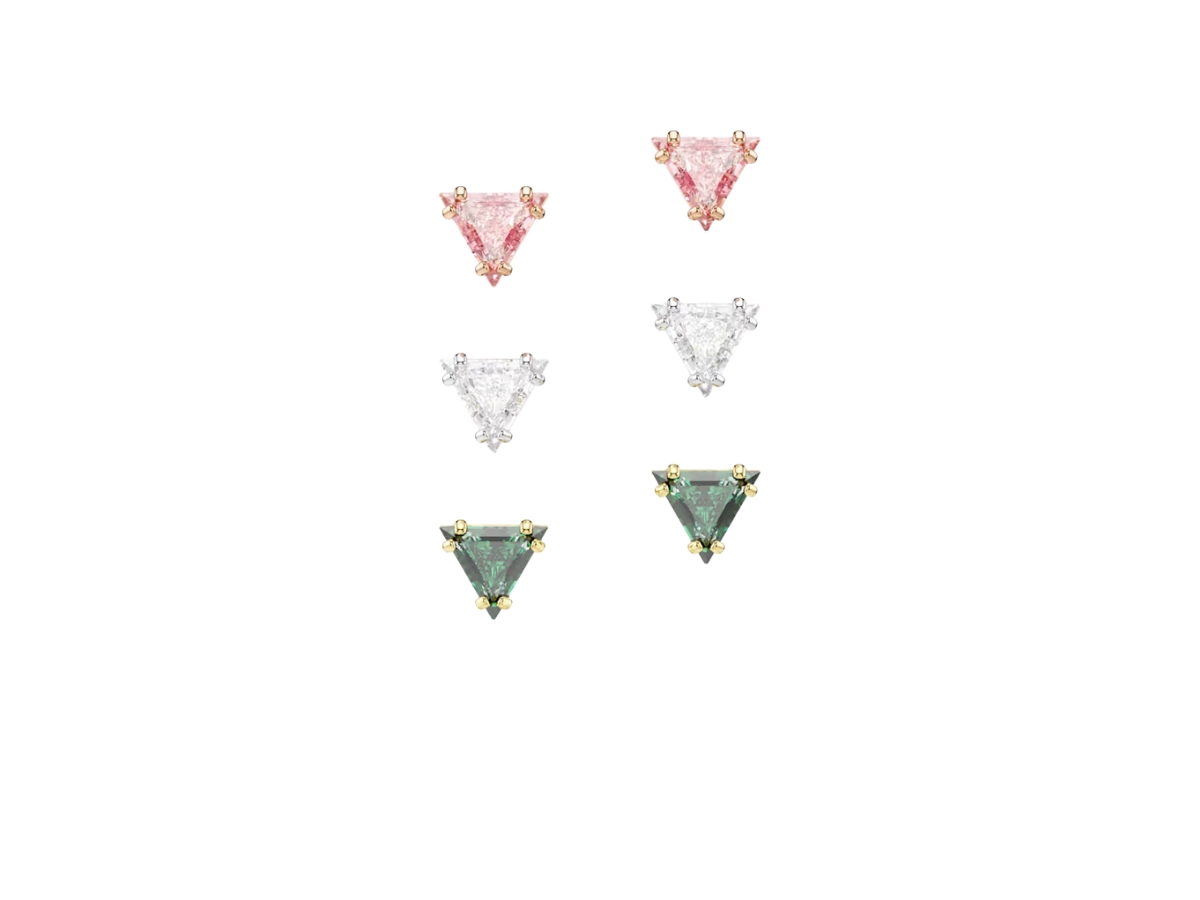 Buy Swarovski Stilla Single Stud Earrings Multiple at Sasom – Authentic and Ready to Ship
