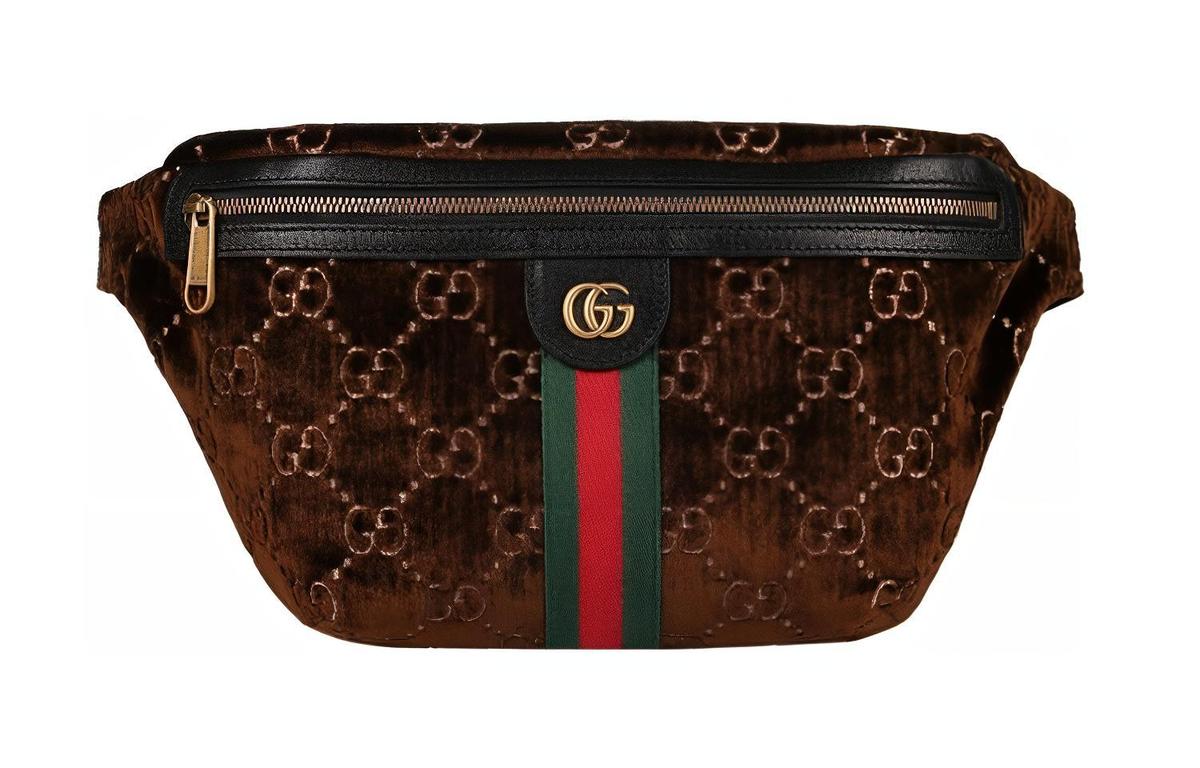 https://d2cva83hdk3bwc.cloudfront.net/574968-GZ8BT-2075-gucci-ophidia-velvet-sling-bag-fanny-pack-small-size-unisex-brown-1.jpg