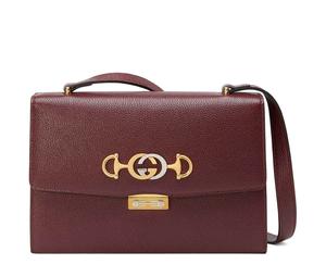 Buy Gucci Zumi Grained Leather Shoulder Bag Crossbody Bag Small Size Women's Burgundy at Sasom – Authentic and Ready to Ship