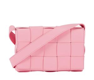 Buy Bottega Veneta CASSETTE Sheepskin Tofu Bag Handheld Shoulder Bag Crossbody Bag Medium Size Women's Pink at Sasom – Authentic and Ready to Ship