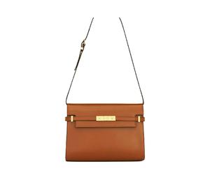 Buy Saint Laurent Leather Shoulder Bag Crossbody Bag Women's Brick/Deep Ebony at Sasom – Authentic and Ready to Ship