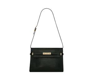 Buy Saint Laurent MANHATTAN Leather Crossbody Bags Shoulder Bags Women's Dark Green at Sasom – Authentic and Ready to Ship