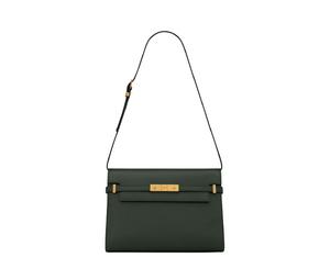 Buy Saint Laurent SL MANHATTAN Leather Crossbody Bag Shoulder Bag Women's Dark Green at Sasom – Authentic and Ready to Ship
