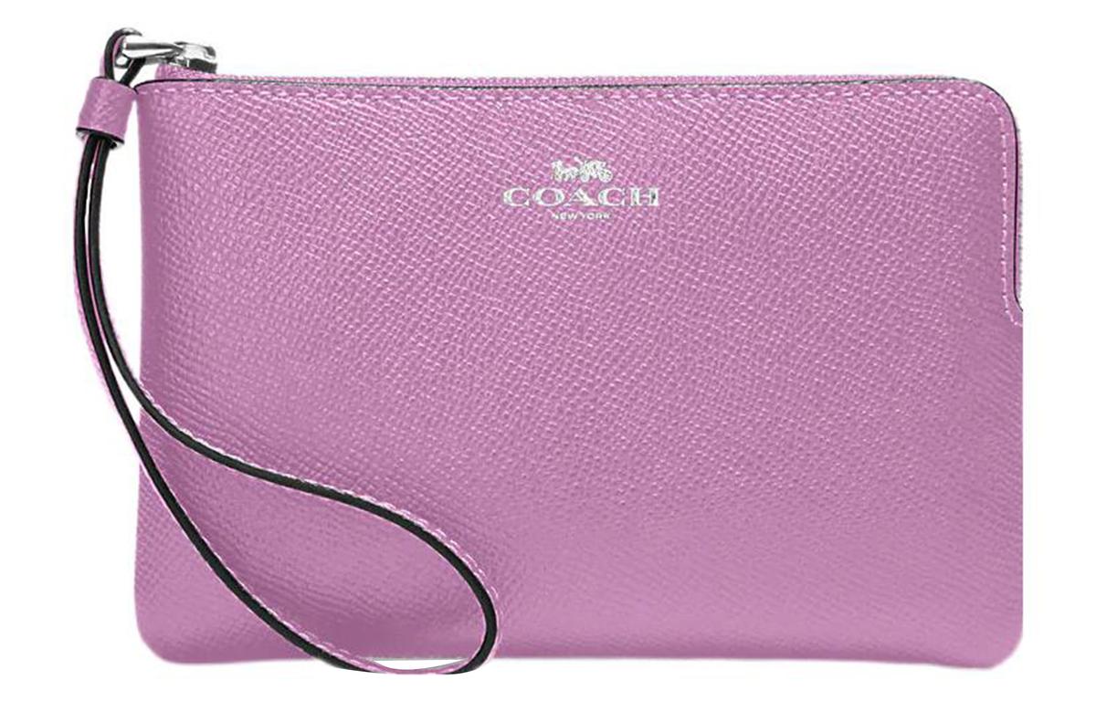 https://d2cva83hdk3bwc.cloudfront.net/58032-SVII-coach-corner-zip-cross-grain-leather-wrist-bag-clutch-small-size-women-s-purple-1.jpg