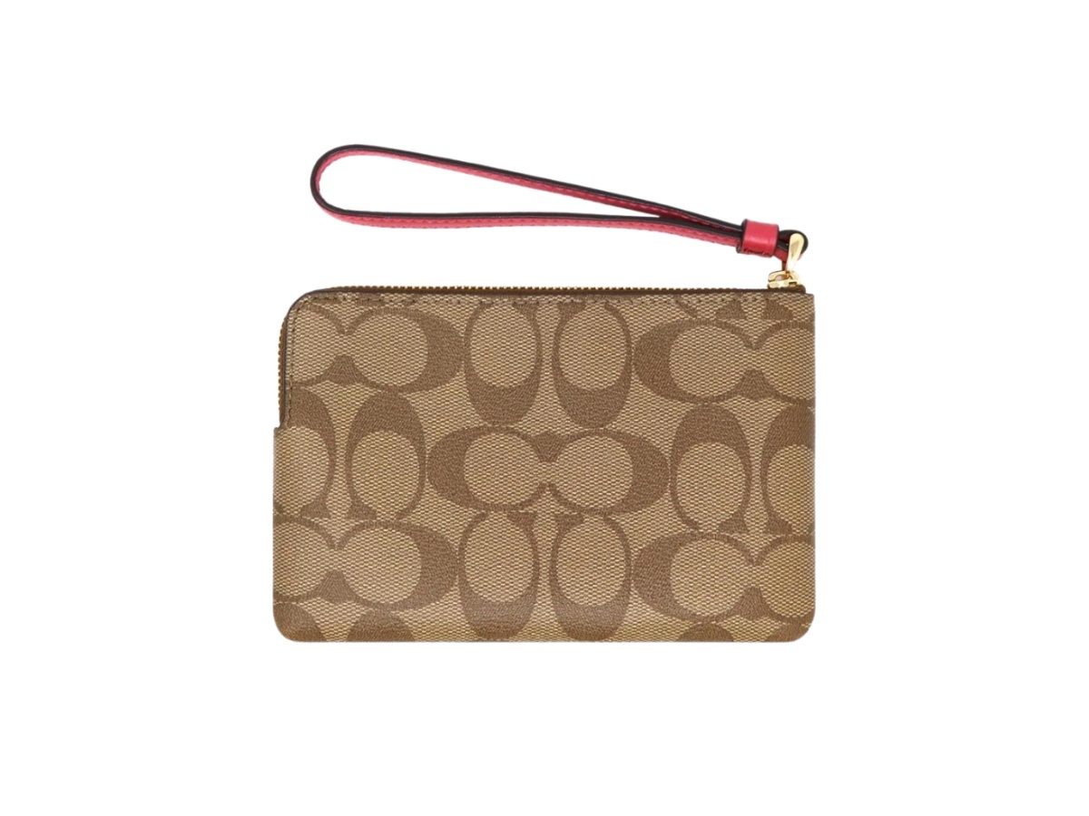 https://d2cva83hdk3bwc.cloudfront.net/58035-pink-coach-corner-zip-wristlet-in-signature-canvas-khaki-and-bold-pink-2.jpg