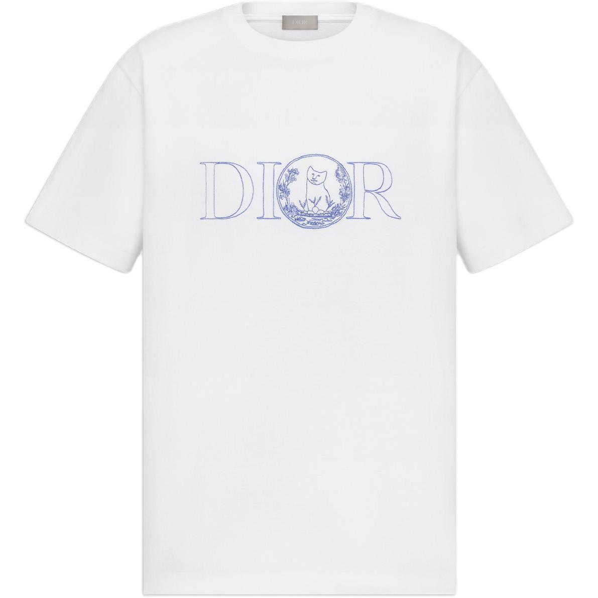 SASOM | เสื้อผ้า Dior x HYLTON NEL SS25 T Shirt Men's White