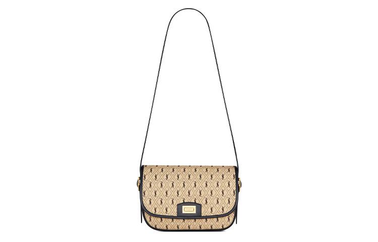 https://d2cva83hdk3bwc.cloudfront.net/585006-HP41J-9760-saint-laurent-monogram-canvas-with-leather-saddle-bag-shoulder-bag-crossbody-bag-medium-size-women-s-beige-black-1.jpg