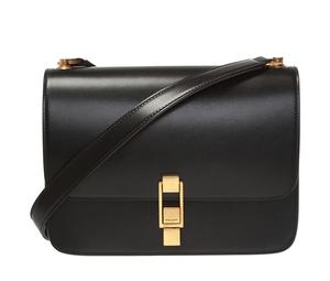 Buy Saint Laurent Le Carre Smooth Leather Shoulder Bag Crossbody Bag Women's Black at Sasom – Authentic and Ready to Ship