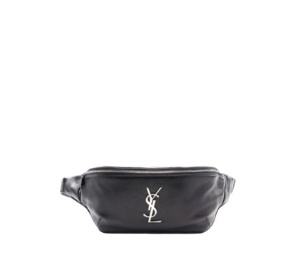 Buy Saint Laurent Black Smooth Leather Belt Bag at Sasom – Authentic and Ready to Ship