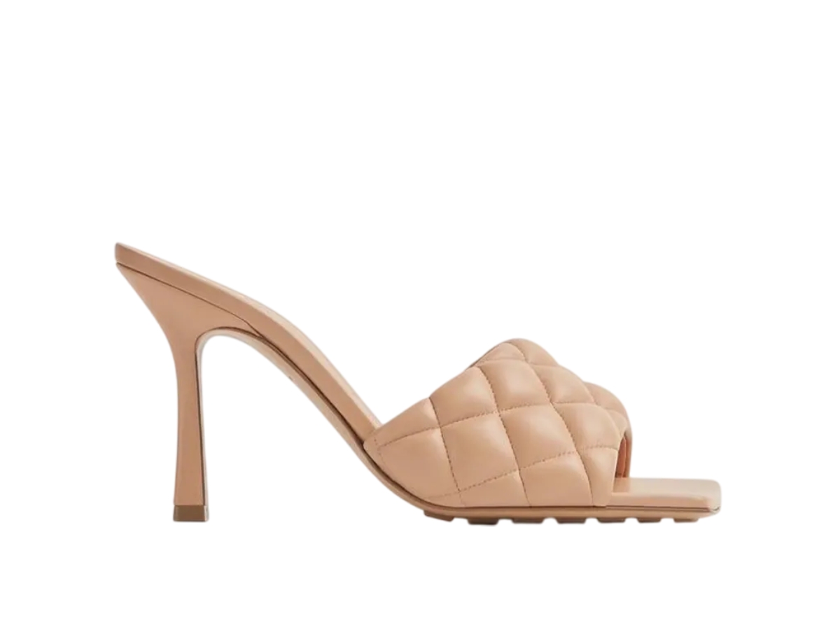 Buy Bottega Veneta Padded Mule Cipria at Sasom – Authentic and Ready to Ship
