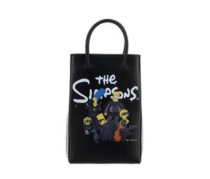 Buy Balenciaga X The Simpsons Mini Shopping Bag Black at Sasom – Authentic and Ready to Ship