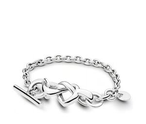Buy Pandora Knotted Hearts Silver T bar Bracelet at Sasom – Authentic and Ready to Ship