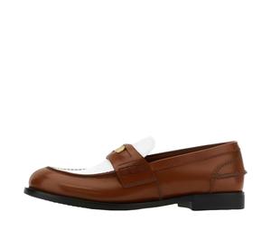 Buy MIU MIU Penny Loafers 2cm Women's Brown at Sasom – Authentic and Ready to Ship