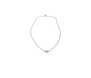 Buy Miu Miu Metal Heart Necklace White Gold at Sasom – Authentic and Ready to Ship
