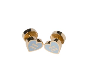 Buy Miu Miu Metal Earrings Gold Celeste at Sasom – Authentic and Ready to Ship